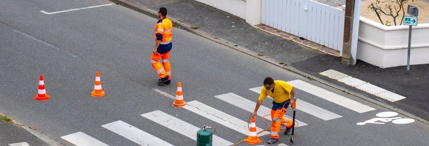 peinture routière